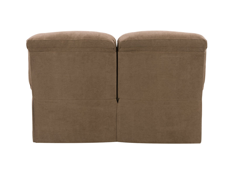 brown Reclining Loveseat Sofa Lea collection product image by CorLiving