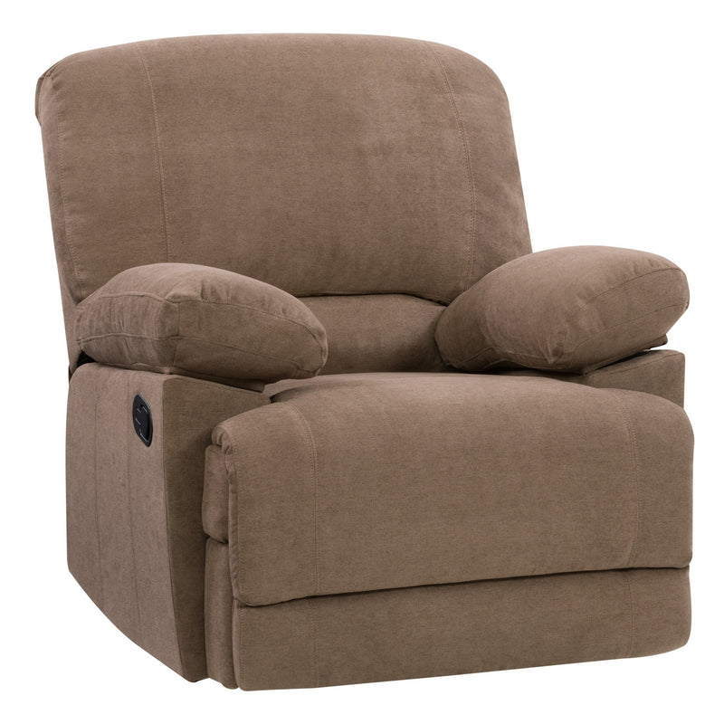 brown Extra Wide Recliner Lea Collection product image by CorLiving