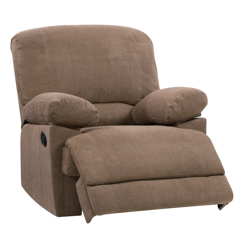 brown Extra Wide Recliner Lea Collection product image by CorLiving