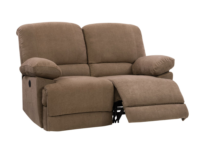 brown Power Reclining Loveseat Sofa Lea collection product image by CorLiving