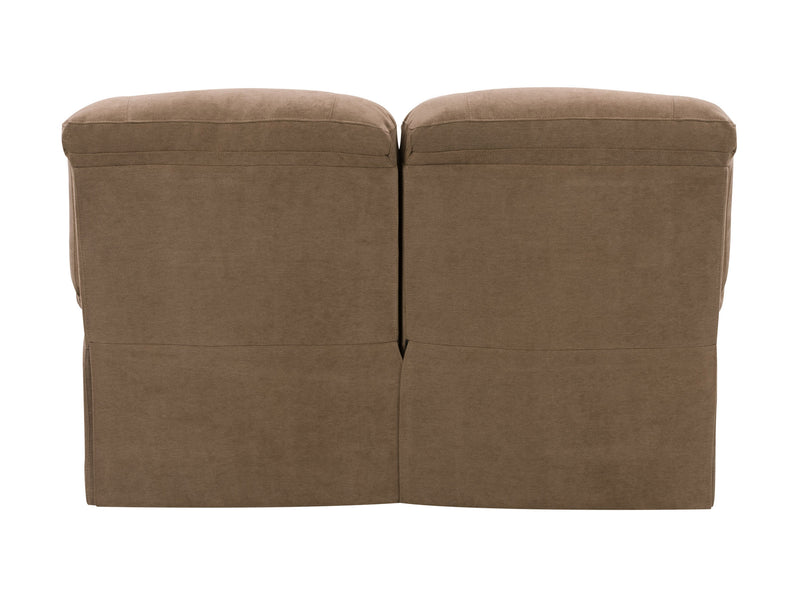 brown Power Reclining Loveseat Sofa Lea collection product image by CorLiving