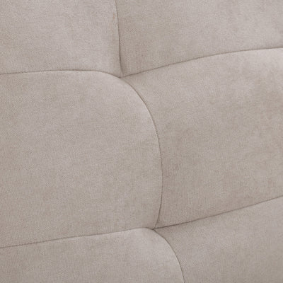 beige 3 Piece Sewn Panel Tufted Sofa Set with Wooden Legs CorLiving collection detail image by CorLiving#color_beige