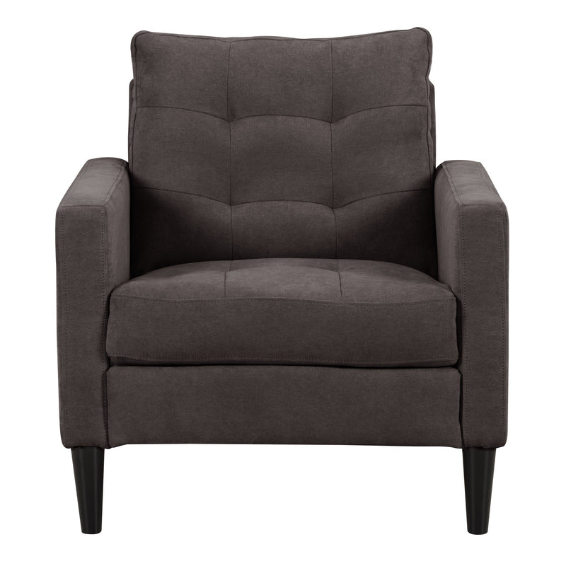 gray 3 Piece Sewn Panel Tufted Sofa Set with Wooden Legs CorLiving collection product image by CorLiving