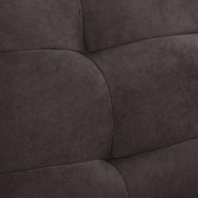 gray 3 Piece Sewn Panel Tufted Sofa Set with Wooden Legs CorLiving collection detail image by CorLiving