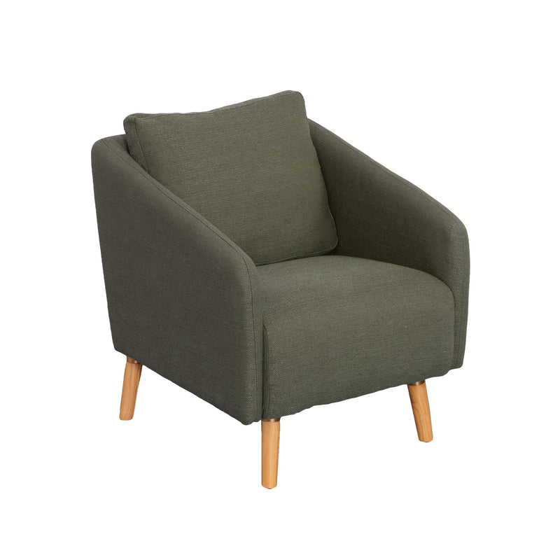 greenish grey Modern Club Chair CorLiving Collection product image by CorLiving