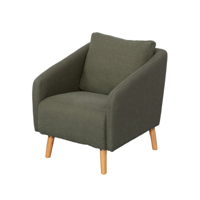 greenish grey Modern Club Chair CorLiving Collection product image by CorLiving#color_greenish-grey