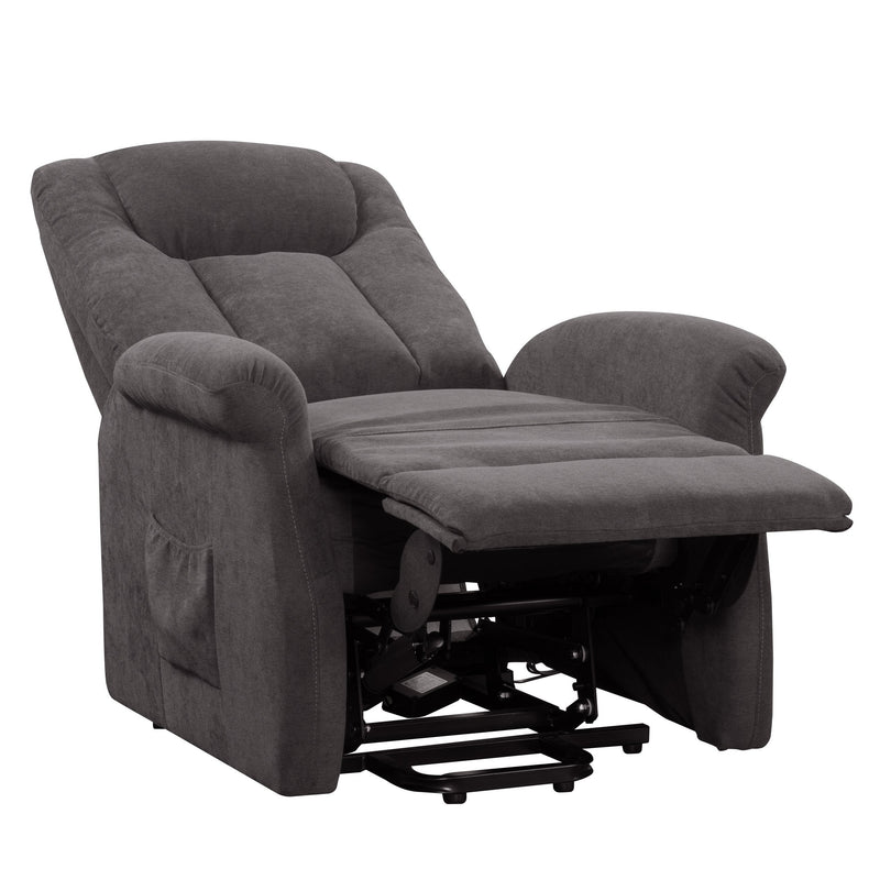 grey Power Lift Assist Recliner Arlington Collection product image by CorLiving