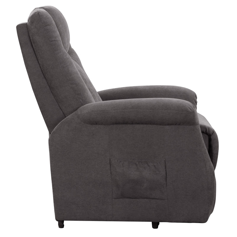 grey Power Lift Assist Recliner Arlington Collection product image by CorLiving