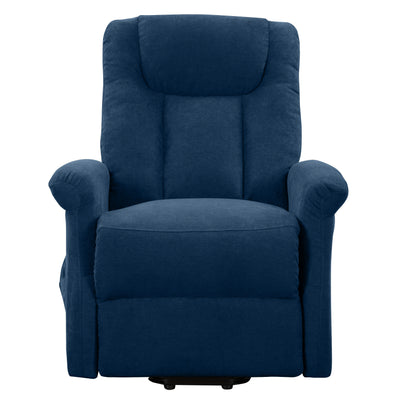 navy blue Power Lift Assist Recliner Arlington Collection product image by CorLiving#color_navy-blue-1