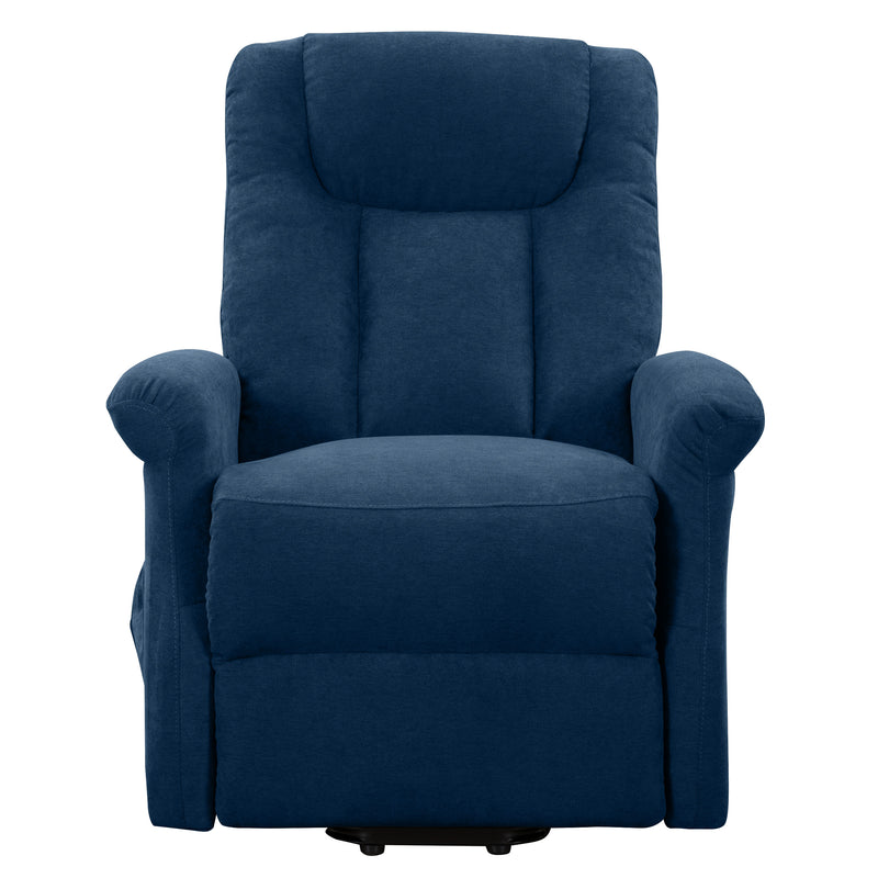 navy blue Power Lift Assist Recliner Arlington Collection product image by CorLiving