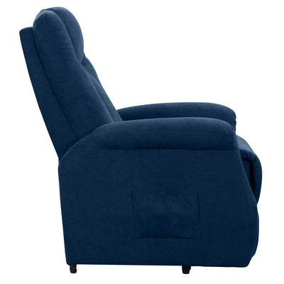 navy blue Power Lift Assist Recliner Arlington Collection product image by CorLiving#color_navy-blue-1