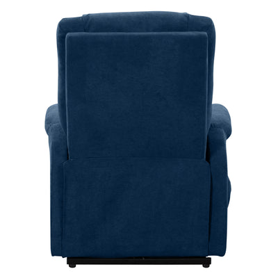 navy blue Power Lift Assist Recliner Arlington Collection product image by CorLiving#color_navy-blue-1