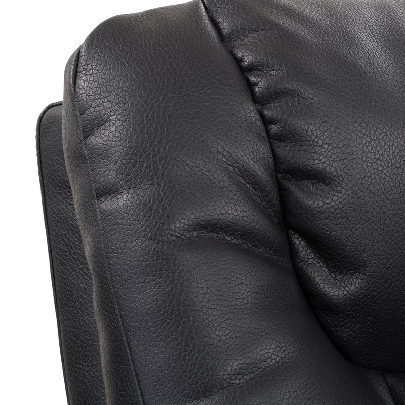 black Power Lift Assist Recliner Arlington Collection detail image by CorLiving