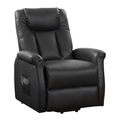 black Power Lift Assist Recliner Arlington Collection product image by CorLiving#color_black