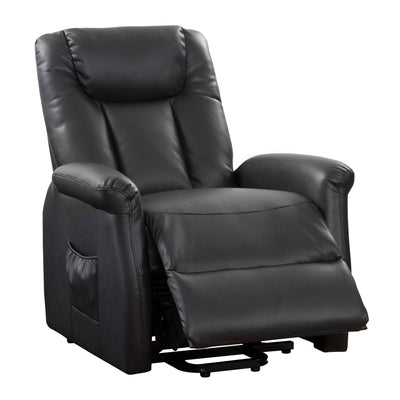 black Power Lift Assist Recliner Arlington Collection product image by CorLiving#color_black