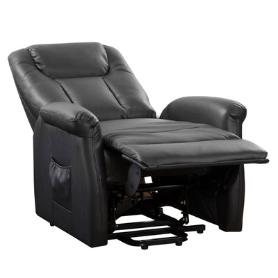 black Power Lift Assist Recliner Arlington Collection product image by CorLiving#color_black