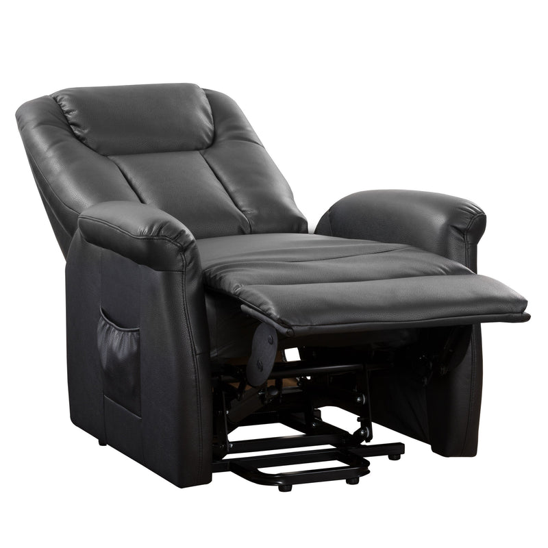 black Power Lift Assist Recliner Arlington Collection product image by CorLiving