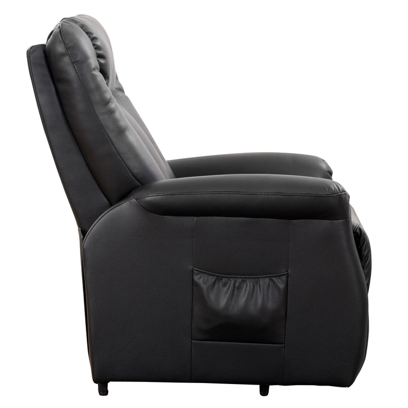 black Power Lift Assist Recliner Arlington Collection product image by CorLiving