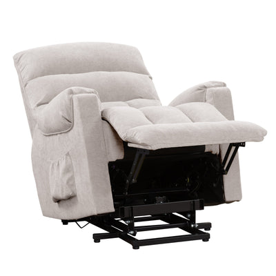 beige Power Lift Assist Recliner Dallas Collection product image by CorLiving#color_beige