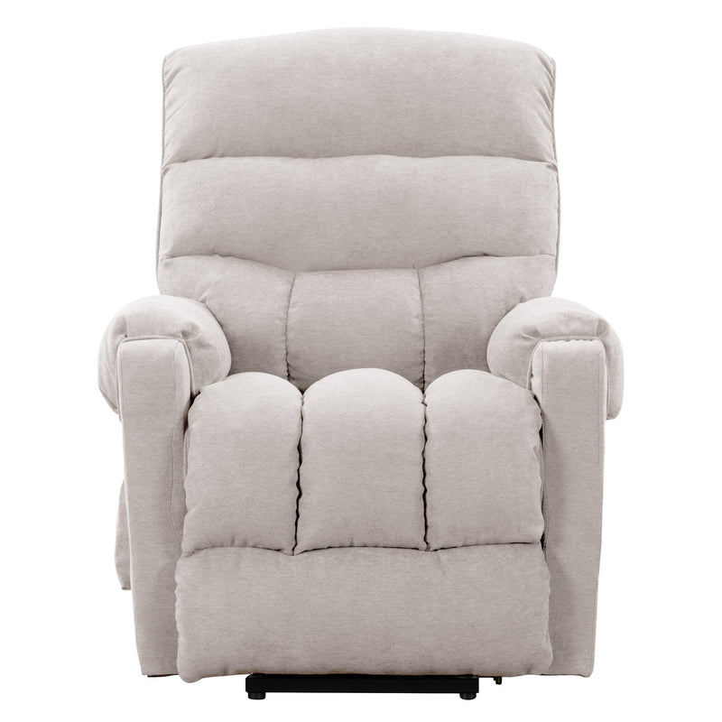 beige Power Lift Assist Recliner Dallas Collection product image by CorLiving