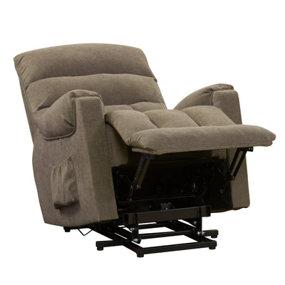 brown Power Lift Assist Recliner Dallas Collection product image by CorLiving#color_brown