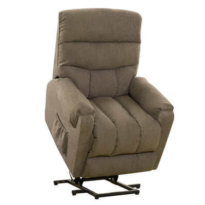 brown Power Lift Assist Recliner Dallas Collection product image by CorLiving#color_brown