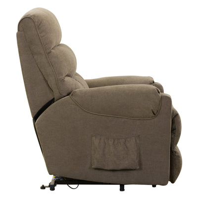 brown Power Lift Assist Recliner Dallas Collection product image by CorLiving#color_brown