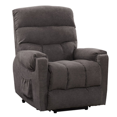 grey Power Lift Assist Recliner Dallas Collection product image by CorLiving#color_grey