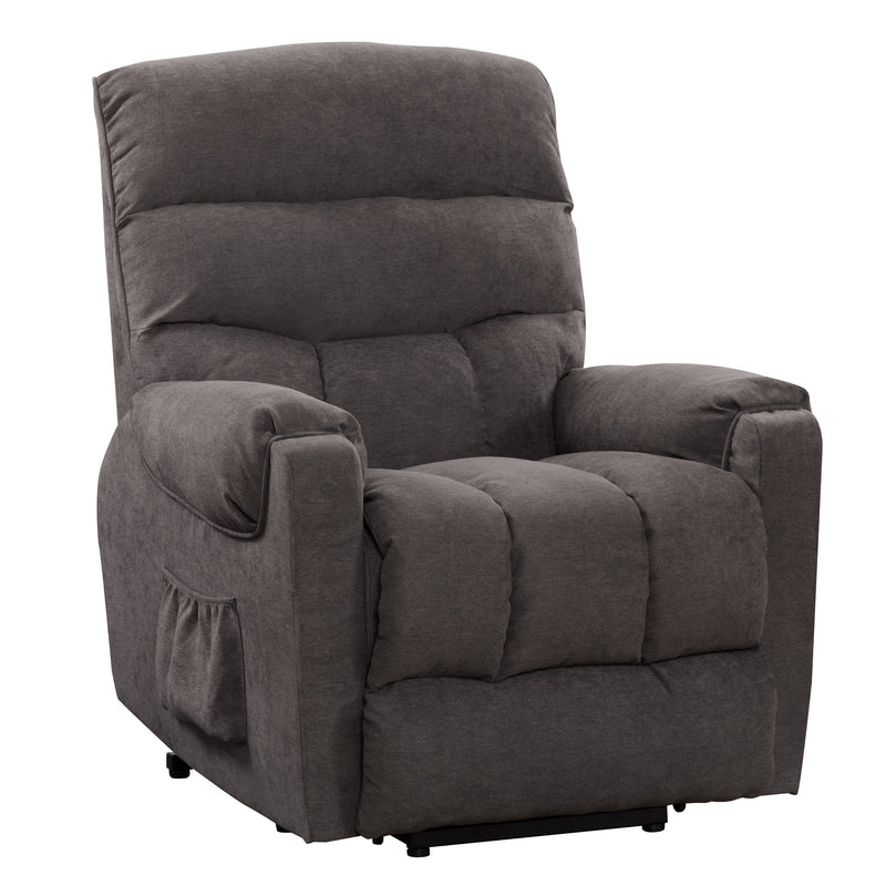 grey Power Lift Assist Recliner Dallas Collection product image by CorLiving