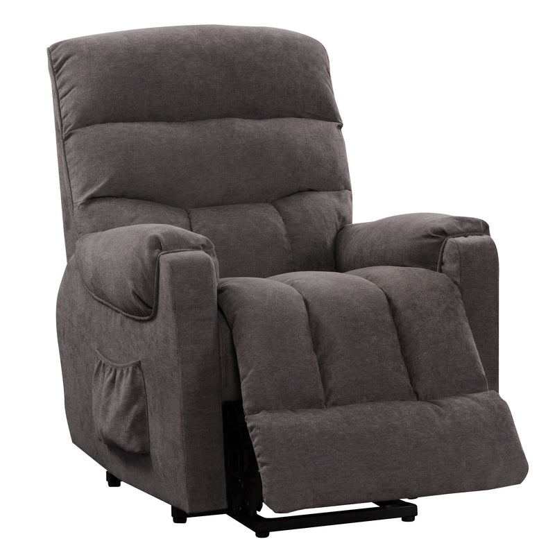 grey Power Lift Assist Recliner Dallas Collection product image by CorLiving