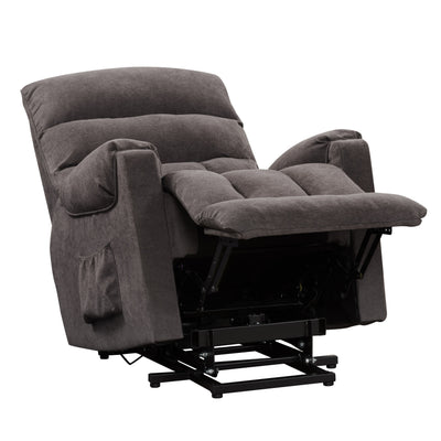 grey Power Lift Assist Recliner Dallas Collection product image by CorLiving#color_grey