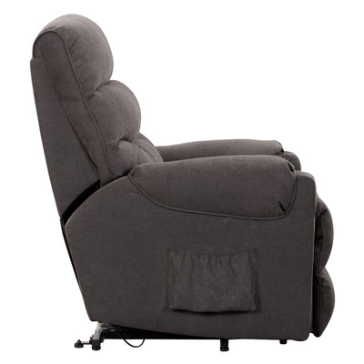 grey Power Lift Assist Recliner Dallas Collection product image by CorLiving#color_grey