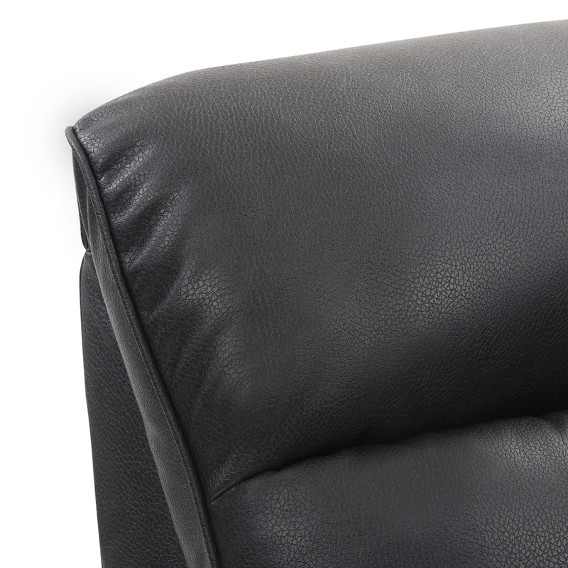 Black Recliner Dallas Collection detail image by CorLiving
