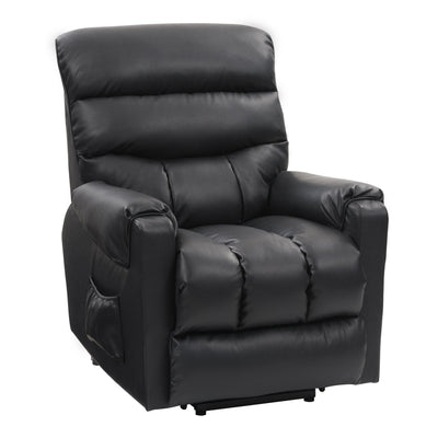 Black Recliner Dallas Collection product image by CorLiving#color_black