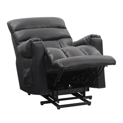 Black Recliner Dallas Collection product image by CorLiving#color_black