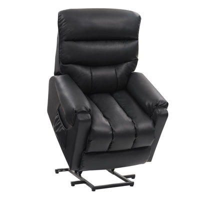 Black Recliner Dallas Collection product image by CorLiving#color_black