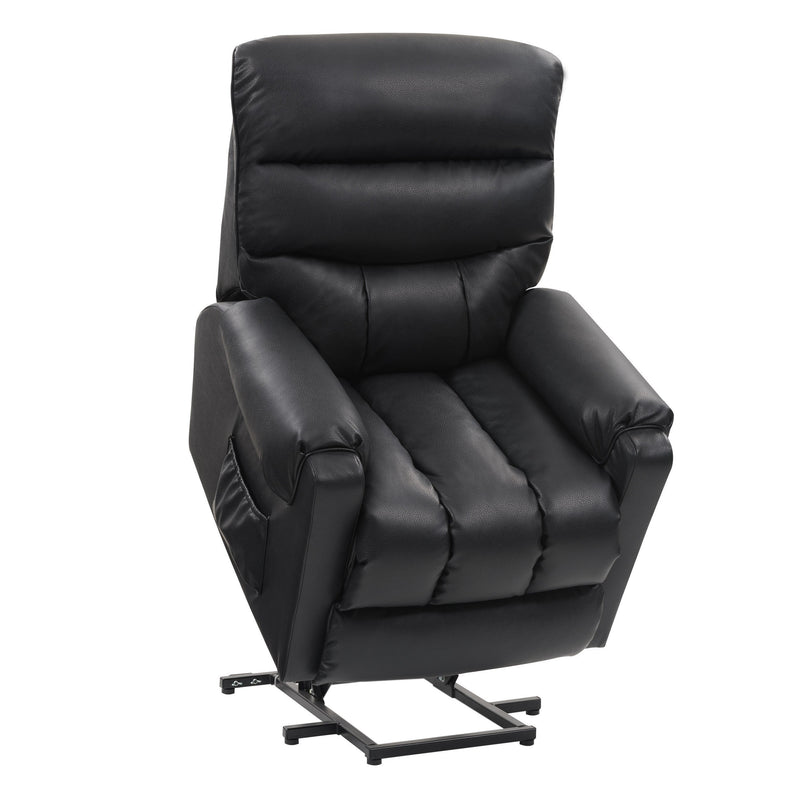 Black Recliner Dallas Collection product image by CorLiving