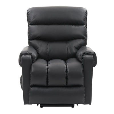 Black Recliner Dallas Collection product image by CorLiving#color_black