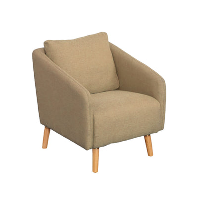 beige Modern Club Chair CorLiving Collection product image by CorLiving#color_beige