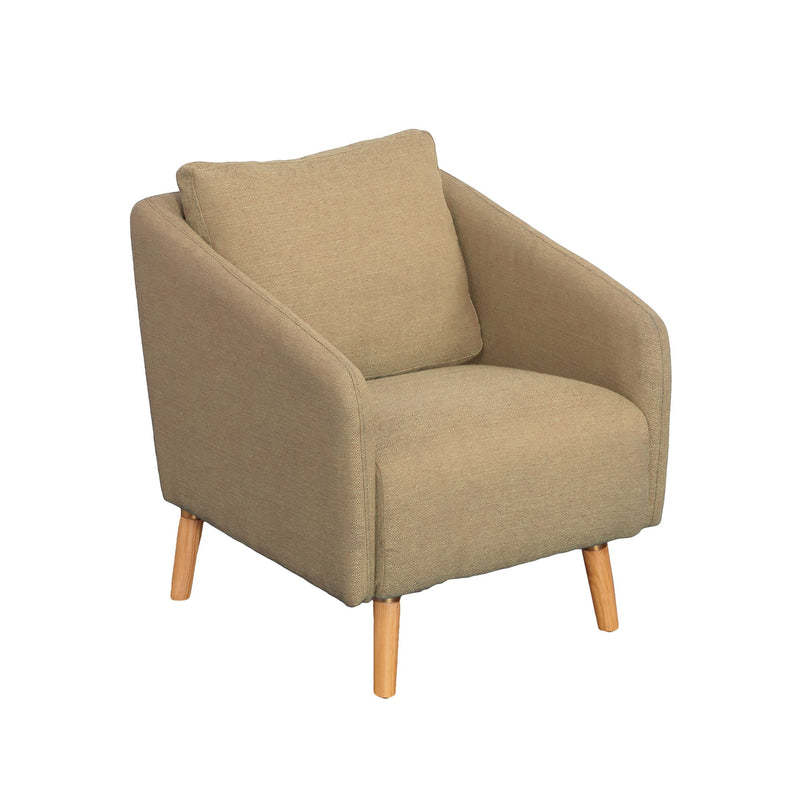 beige Modern Club Chair CorLiving Collection product image by CorLiving