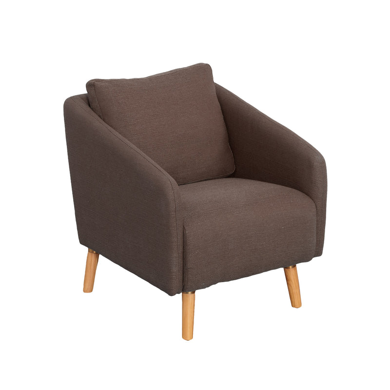 brown Modern Club Chair CorLiving Collection product image by CorLiving