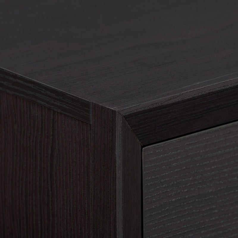black oak Mid Century Modern Dresser Newport Collection detail image by CorLiving