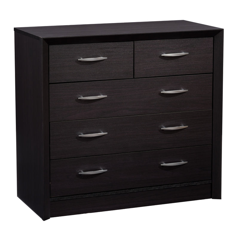black oak Mid Century Modern Dresser Newport Collection product image by CorLiving