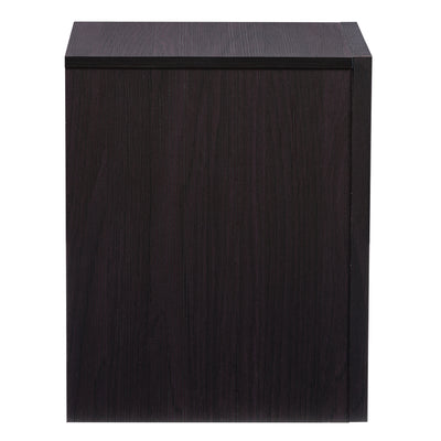 black oak Mid Century Modern Night Stand Newport Collection product image by CorLiving#color_black-oak