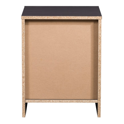 black oak Mid Century Modern Night Stand Newport Collection product image by CorLiving#color_black-oak