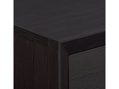 black oak Tall Bedroom Dresser Newport Collection detail image by CorLiving#color_black-oak