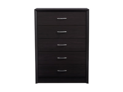 black oak Tall Bedroom Dresser Newport Collection product image by CorLiving#color_black-oak