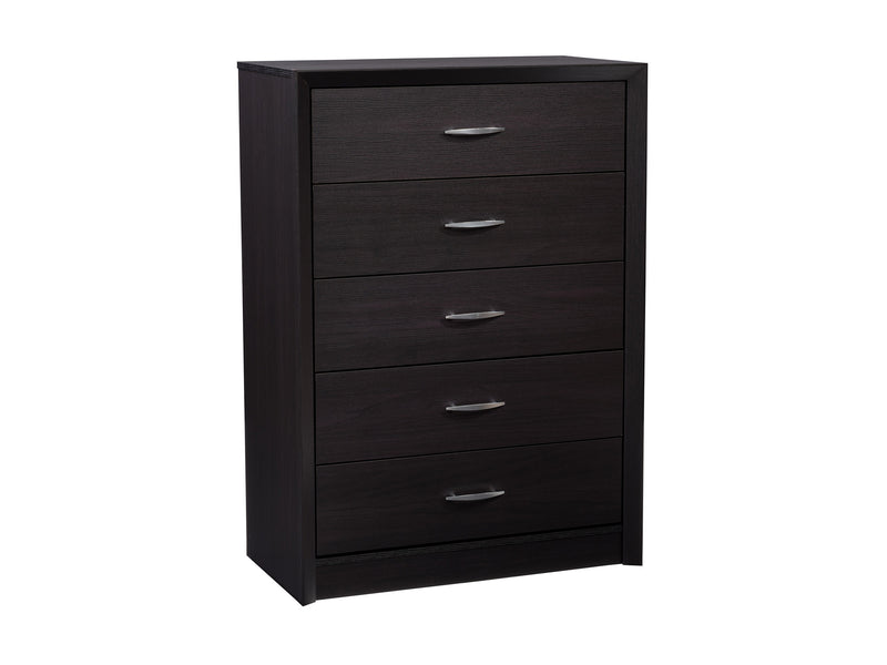 black oak Tall Bedroom Dresser Newport Collection product image by CorLiving