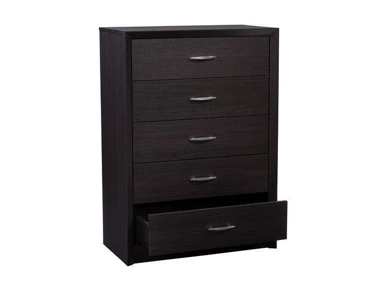 black oak Tall Bedroom Dresser Newport Collection product image by CorLiving