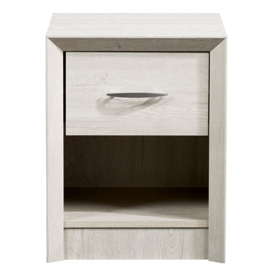 white washed oak Mid Century Modern Night Stand Newport Collection product image by CorLiving#color_white-washed-oak